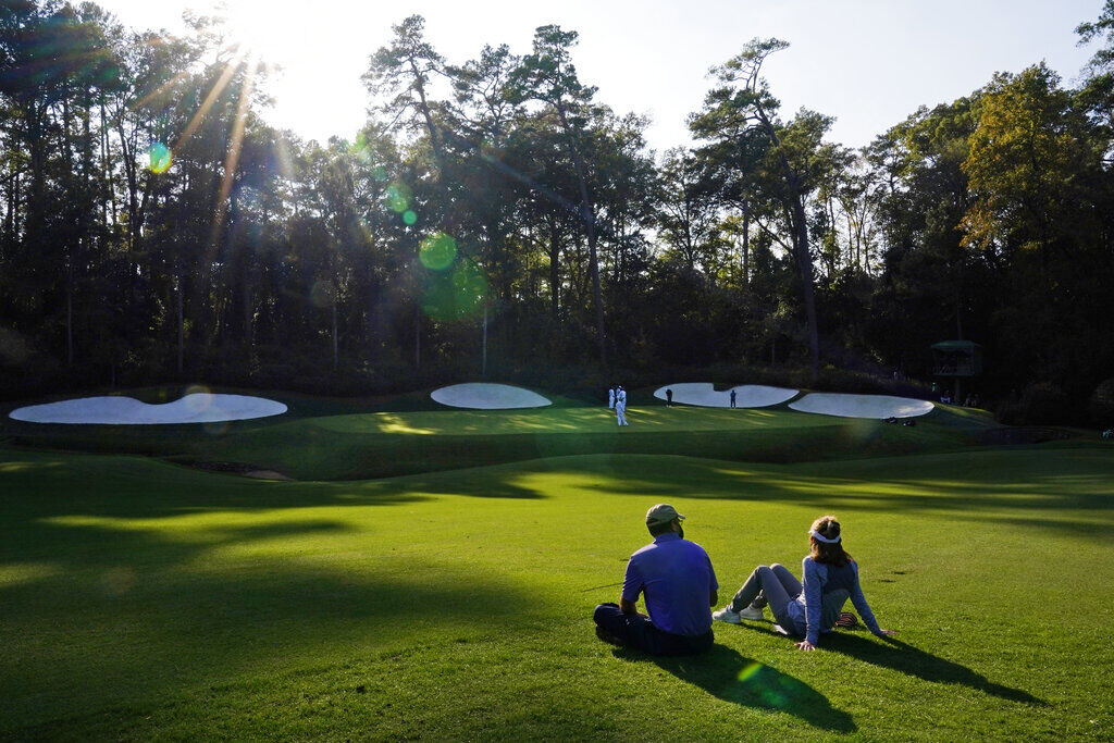 APTOPIX Masters Golf